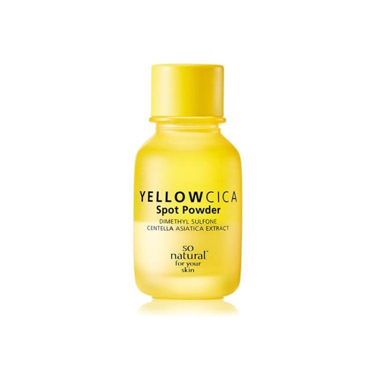 [so natural] YELLOW CICA SPOT POWDER 17ml - Glam Global UK