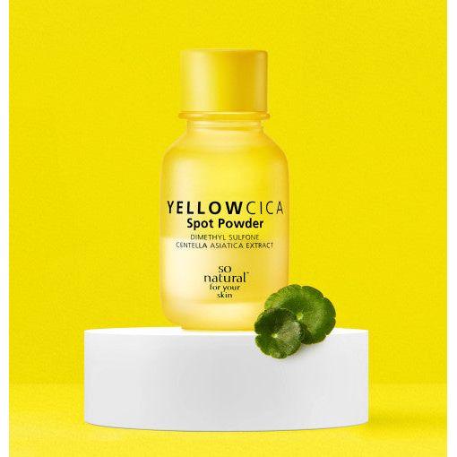 [so natural] YELLOW CICA SPOT POWDER 17ml - Glam Global UK