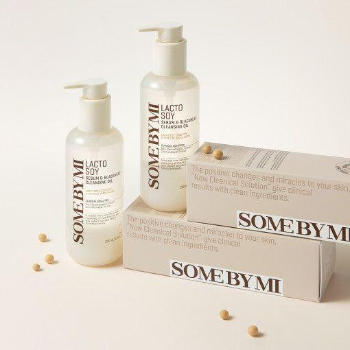 [SOME BY MI] Lacto Soy Sebum & Blackhead Cleansing Oil 200ml - Glam Global UKSOME BY MI