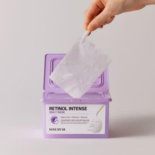 SOME BY MI Retinol Intense Daily Mask - 30 Sheets/350ml | Smoothing & Hydrating Care - Glam Global UKSOME BY MI