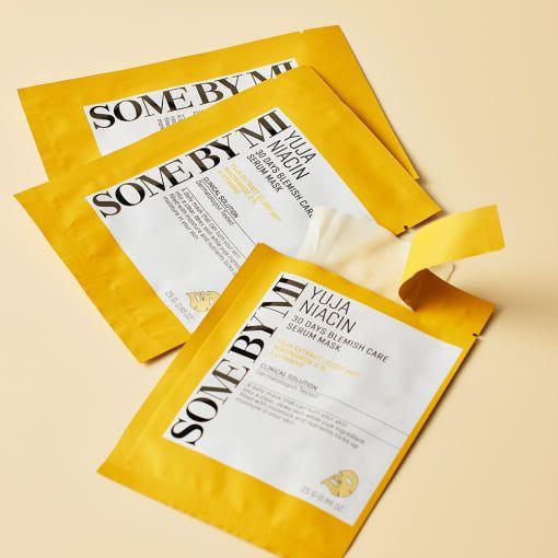 [SOME BY MI] Yuja Niacin Blemish Care Serum Mask 25g*10ea - Glam Global UKSOME BY MI