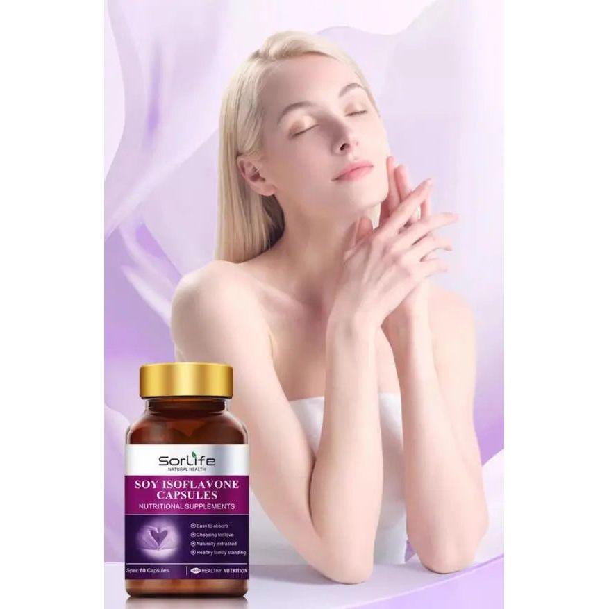 SORLIFE Soy isoflavone Capsules - Glam Global UK