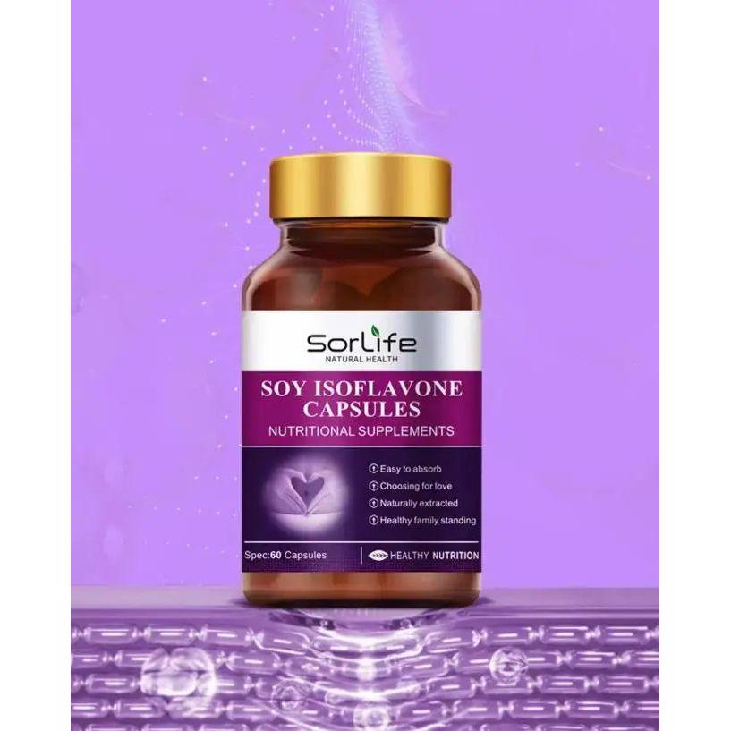 SORLIFE Soy isoflavone Capsules - Glam Global UK