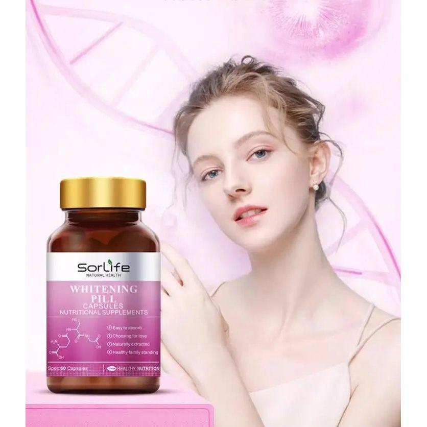 SORLIFE Whitening Pill Capsules - Glam Global UK