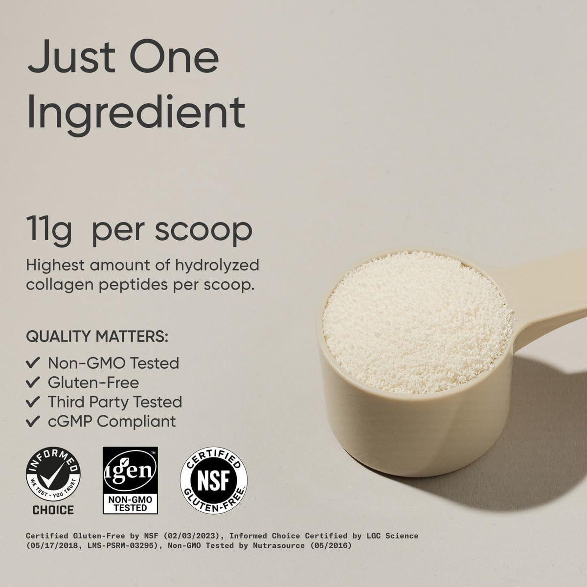 Sports Research Collagen Peptides Powder (Unflavored) 16 oz - 454 g - Glam Global UKSports Research