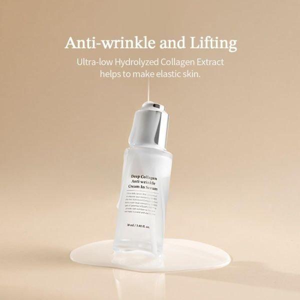 SUNGBOON EDITOR Deep Collagen Anti - Wrinkle Cream In Serum 30ml - Glam Global UK