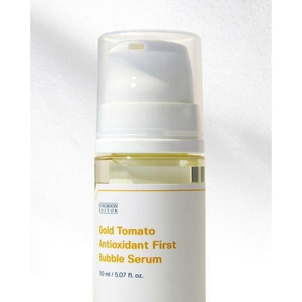 SUNGBOON EDITOR Gold Tomato Antioxidant First Bubble Serum 150ml - Glam Global UK