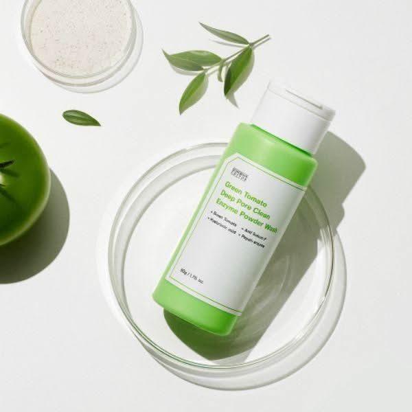 SUNGBOON EDITOR Green Tomato Deep Pore Clean Enzyme Powder Wash 50g - Glam Global UKSUNGBOON EDITOR