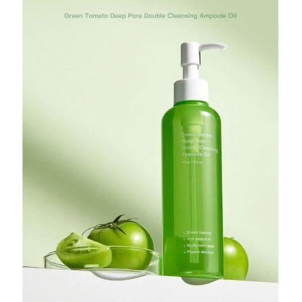 SUNGBOON EDITOR Green Tomato Deep Pore Double Cleansing Ampoule Oil 200g - Glam Global UKSUNGBOON EDITOR