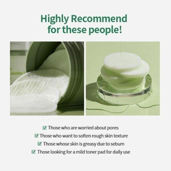 SUNGBOON EDITOR Green Tomato Pore Peeling Jumbo Pad 60 Sheets - Glam Global UKSUNGBOON EDITOR
