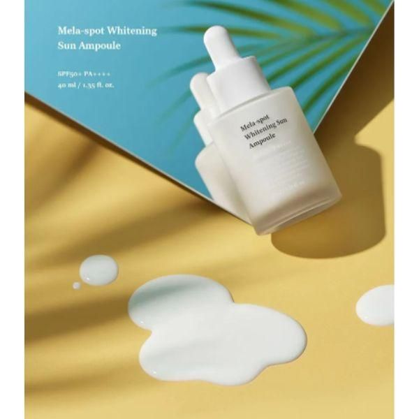 SUNGBOON EDITOR Mela - spot Whitening Sun Ampoule 40ml - Glam Global UK