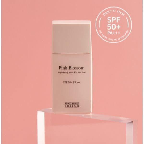 SUNGBOON EDITOR Pink Blossom Brightening Tone Up Sun Base 30ml SPF50+ PA+++ - Glam Global UKSUNGBOON EDITOR