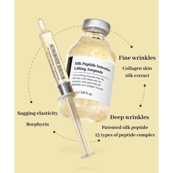 SUNGBOON EDITOR Silk Peptide Intensive Lifting Ampoule 30ml - Glam Global UK