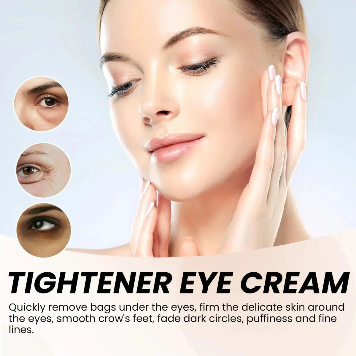 Temporary Eye Tightening Eye Cream - 15ml - Glam Global UK