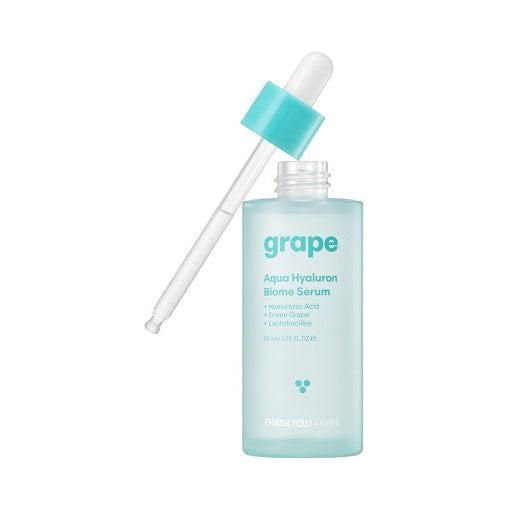 [THANK YOU FARMER] Grape Aqua Hyaluron Biome Serum 50ml - Glam Global UK