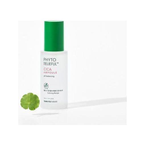 [THANK YOU FARMER] Phyto Relieful Cica Ampoule 50ml - Glam Global UKTHANK YOU FARMER