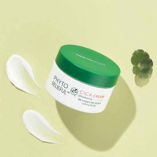 [THANK YOU FARMER] Phyto Relieful Cica Cream 80ml - Glam Global UK