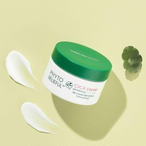 [THANK YOU FARMER] Phyto Relieful Cica Cream 80ml - Glam Global UKTHANK YOU FARMER