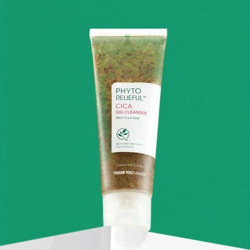 [THANK YOU FARMER] Phyto Relieful Cica Gel Cleanser 120ml - Glam Global UK