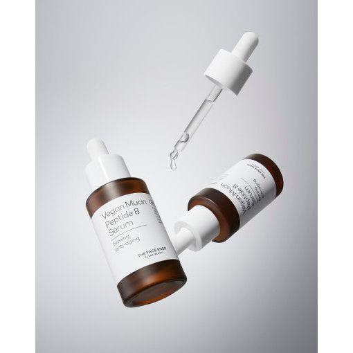 THE FACE SHOP Alltimate Vegan Mucin Peptide 8 Serum 30ml - Glam Global UKTHE FACE SHOP