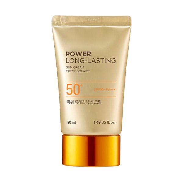 THE FACE SHOP POWER LONG - LASTING SUN CREAM SPF50+ PA+++ 50ml - Glam Global UK