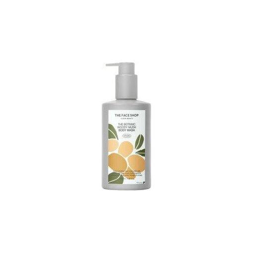 THE FACE SHOP THE BOTANIC WOODY MUSK BODY WASH 350ml - Glam Global UK