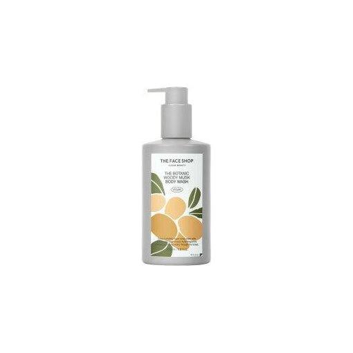 THE FACE SHOP THE BOTANIC WOODY MUSK BODY WASH 350ml - Glam Global UKTHE FACE SHOP