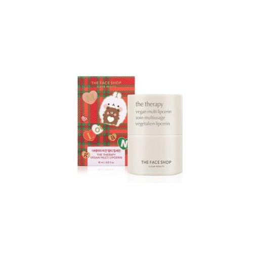 THE FACE SHOP The Therapy Vegan Multi Lipcerin 15ml (MOLANG Edition) - Glam Global UK