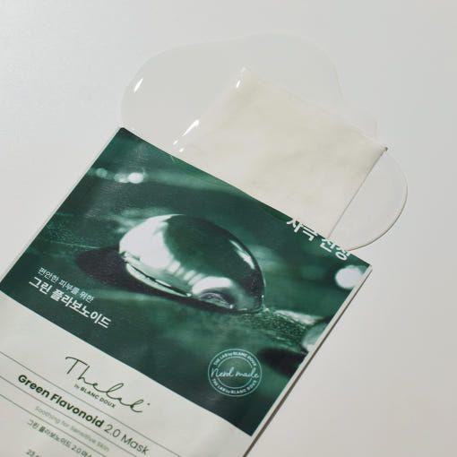 [THE LAB By BLANC DOUX] Green Flavonoid 2.0 Mask - 23g x 10 Sheets - Glam Global UKTHE LAB by BLANC DOUX