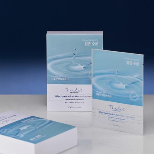 [THE LAB by BLANC DOUX] Oligo Hyaluronic Acid Watery Skin Mask - 25g x 10ea | Deep Hydration & Sensitive Skin Care - Glam Global UKTHE LAB by BLANC DOUX