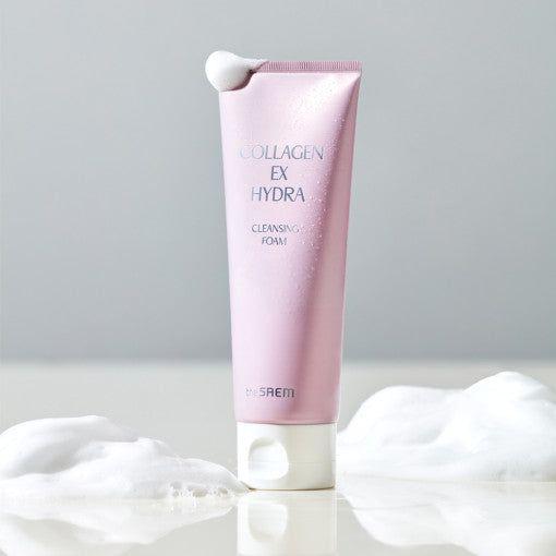 The SAEM Collagen EX Hydra Cleansing Foam 100ml - Glam Global UK