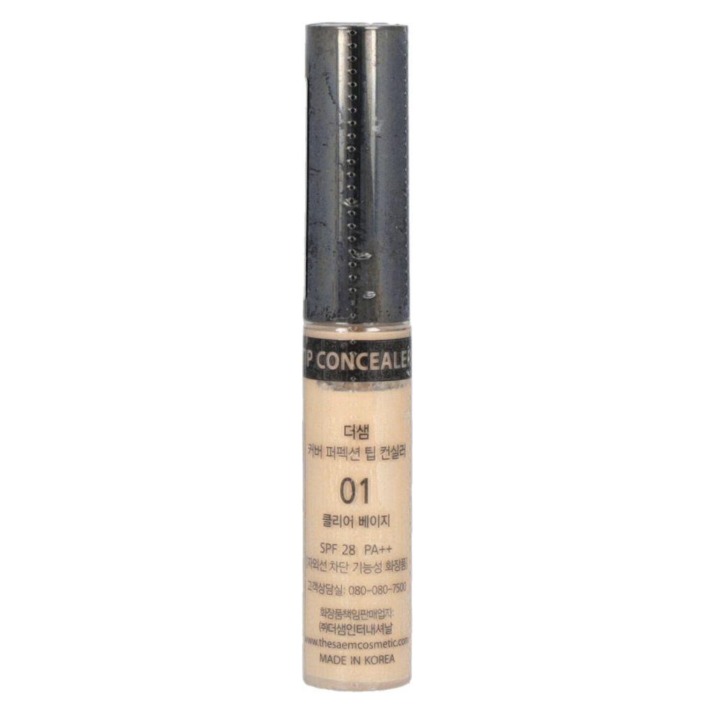 the SAEM Cover Perfection Tip Concealer 6.5g (10 shades) - Glam Global UK