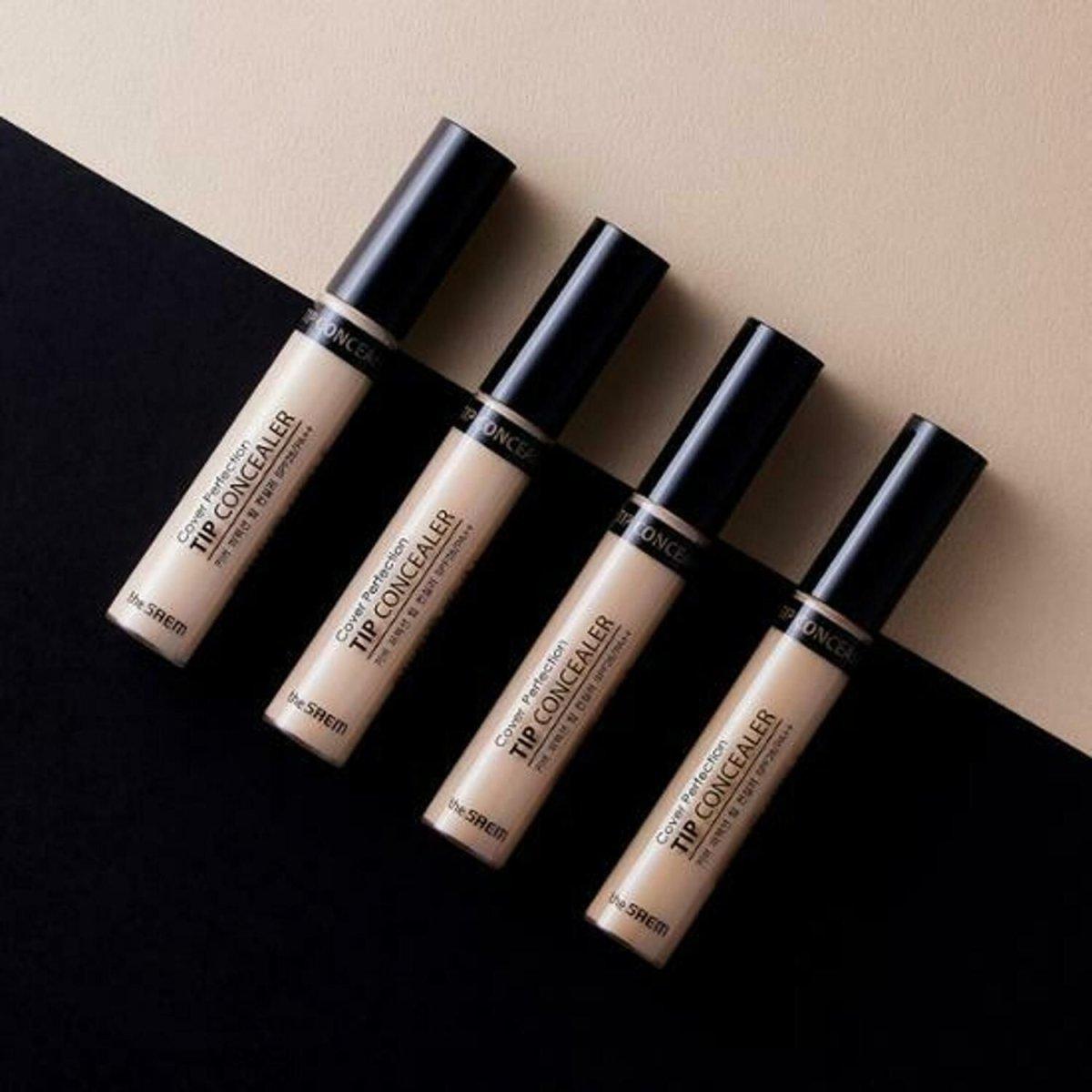 the SAEM Cover Perfection Tip Concealer 6.5g (10 shades) - Glam Global UK