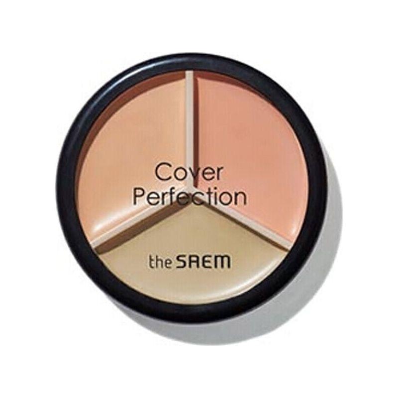 the SAEM Cover Perfection Triple Pot Concealer 4.5g*3 - Glam Global UK