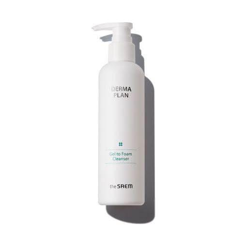 The SAEM Derma Plan Gel To Foam Cleanser 180ml | Gentle & Effective Cleansing - Glam Global UKThe SAEM