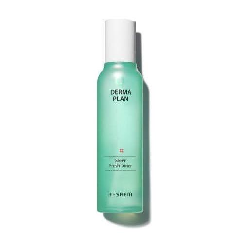 The SAEM Derma Plan Green Fresh Toner 155ml | Hydrating & Soothing Care for Sensitive Skin - Glam Global UKThe SAEM