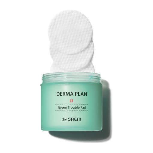 The SAEM Derma Plan Green Trouble Pad 145ml(70ea) - Glam Global UKThe SAEM
