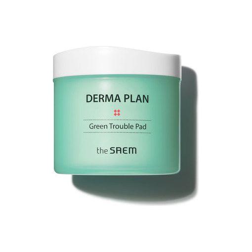 The SAEM Derma Plan Green Trouble Pad 145ml(70ea) - Glam Global UK