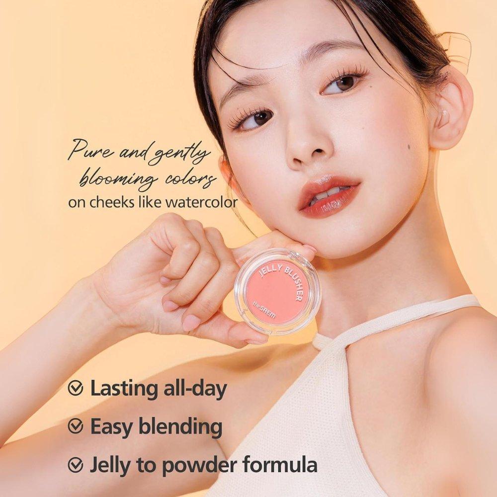 The SAEM Jelly Blusher 4.5g * 6 colors - Glam Global UK