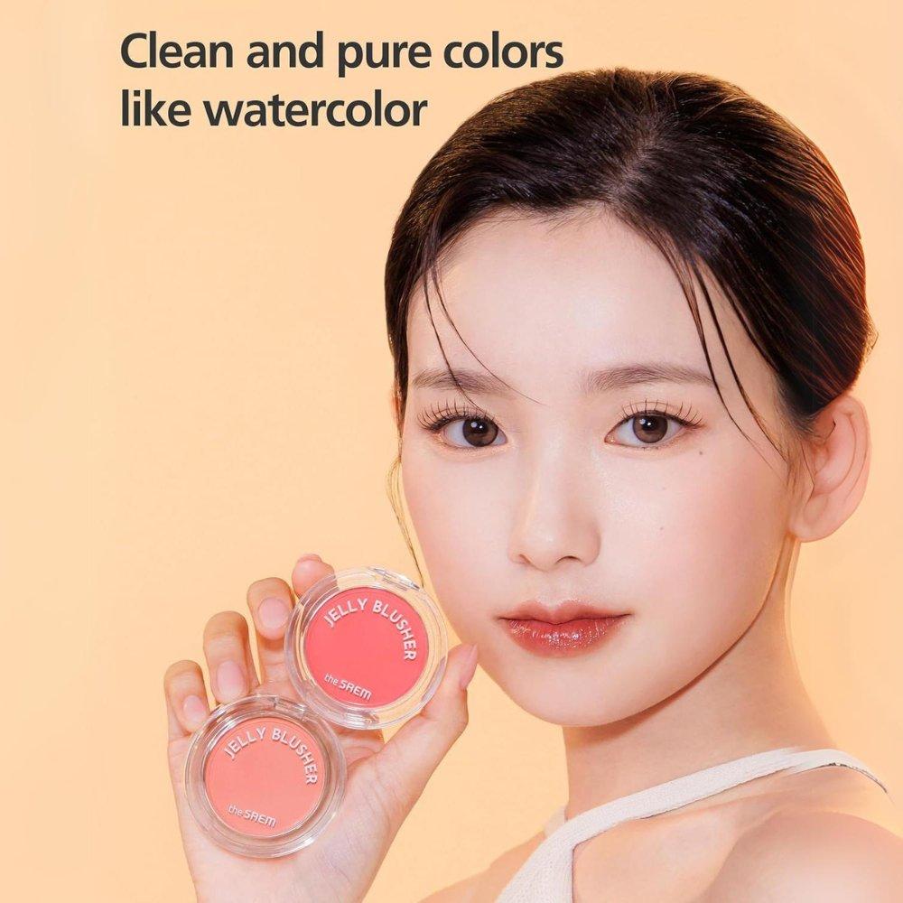 The SAEM Jelly Blusher 4.5g * 6 colors - Glam Global UK