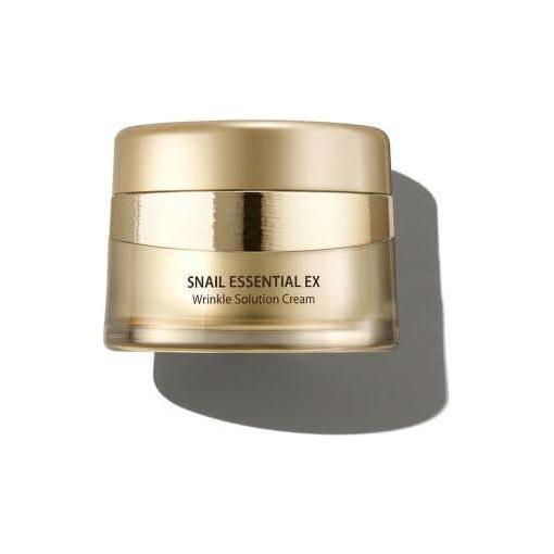 The SAEM Snail Essential EX Wrinkle Solution Cream - 50ml | Intensive Anti - Wrinkle & Firming Care - Glam Global UKThe SAEM