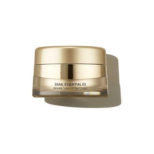 The SAEM Snail Essential EX Wrinkle Solution Eye Cream 30ml | Firming & Smoothing Eye Care - Glam Global UKThe SAEM