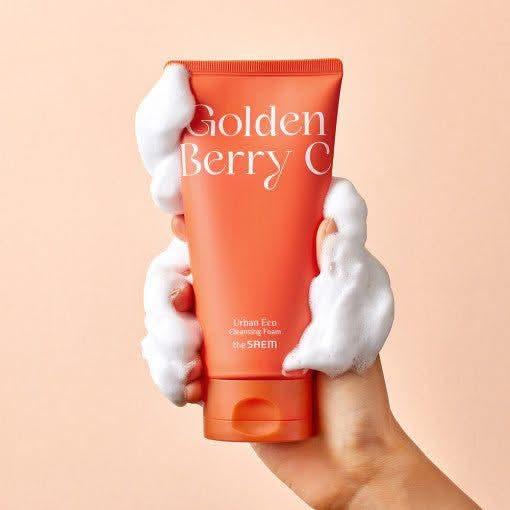 The SAEM Urban Eco Golden Berry C Cleansing Foam 150ml | Deep Cleansing & Refreshing Care - Glam Global UKThe SAEM