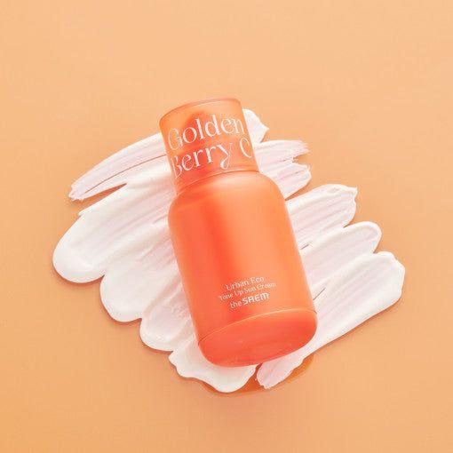 The SAEM Urban Eco Golden Berry C Tone Up Sun Cream 50ml - Glam Global UK