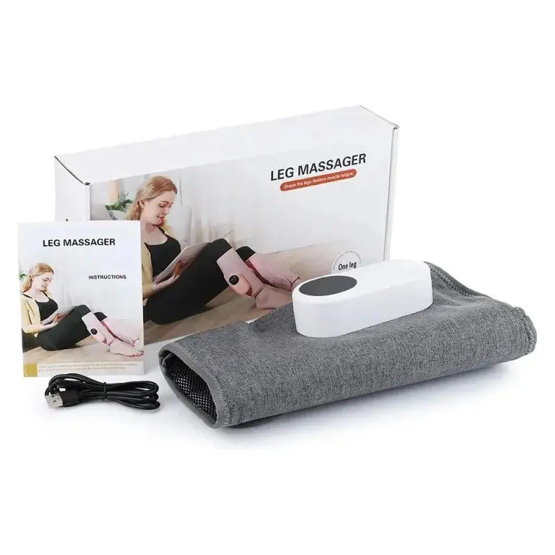 Three - Gear Automatic Air Pressure Leg Massager with Kneading & Hot Compress - Glam Global UK