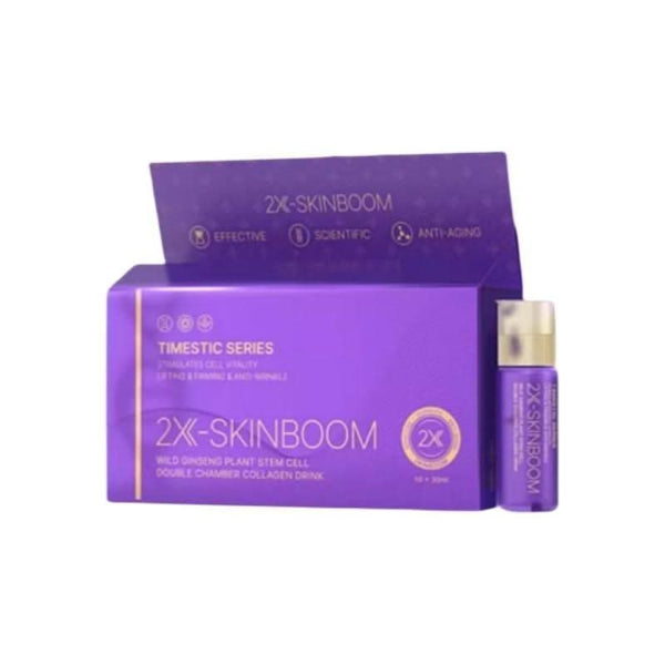 TIMESHOP Timestic Series 2X - skinboom Collagen Drink - Glam Global UKTIMESHOP