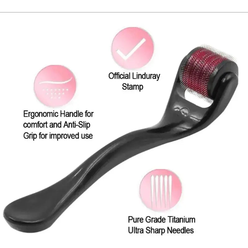 Titanium Microneedle Derma Roller - Glam Global UK