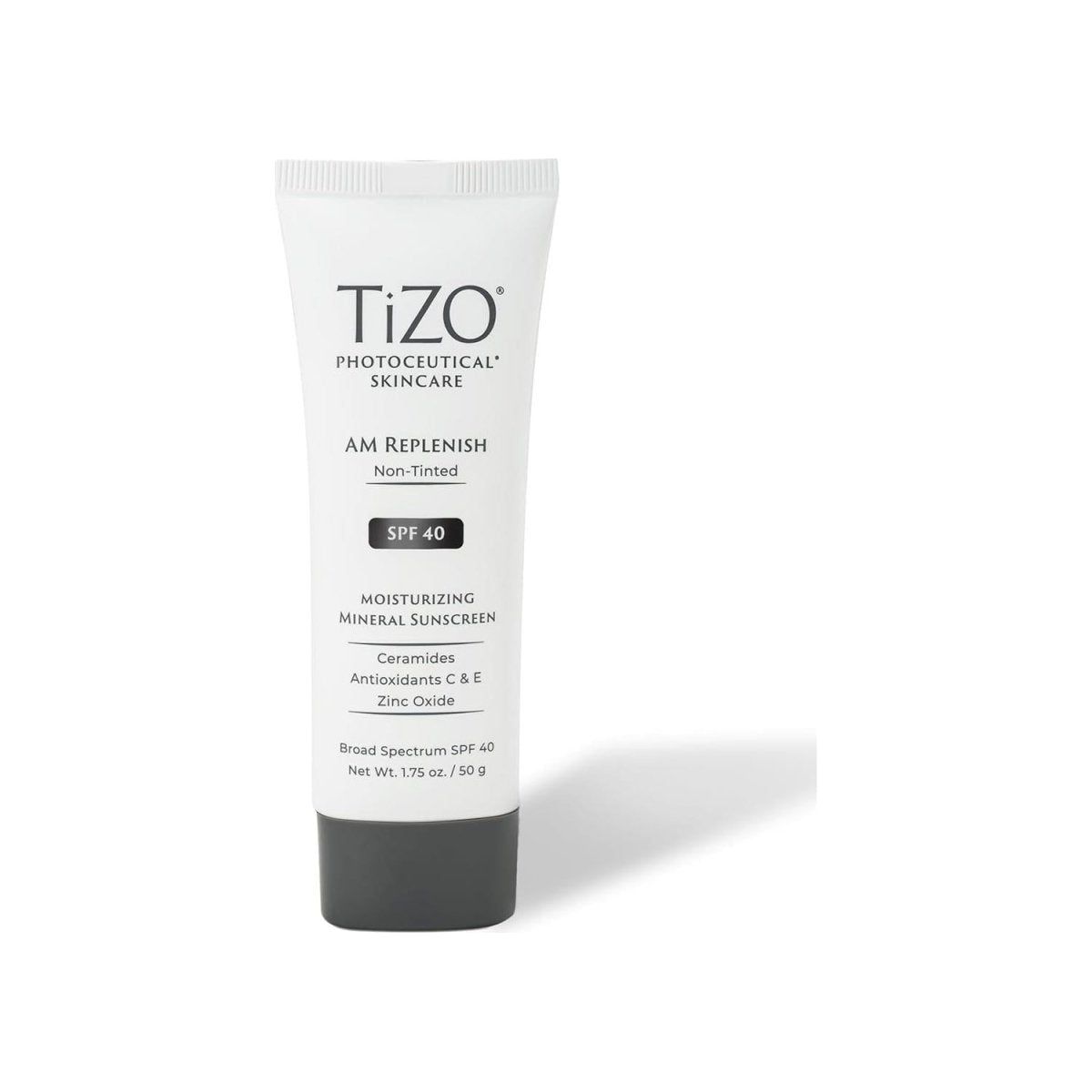 TIZO Photoceutical AM Replenish Non - Tinted SPF 40 50 ml - Glam Global UK