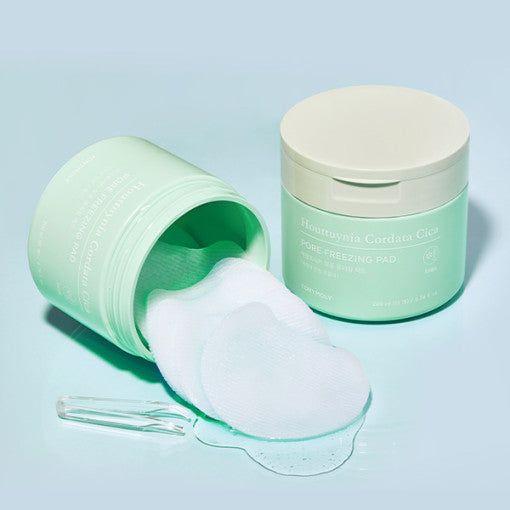 TONYMOLY Houttuynia Cordata Cica Pore Freezing Pad 180g (60ea) - Glam Global UKTONYMOLY
