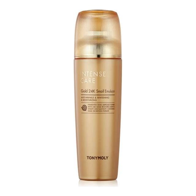 TONYMOLY Intense Care Gold 24K Snail Emulsion 140ml - Glam Global UK